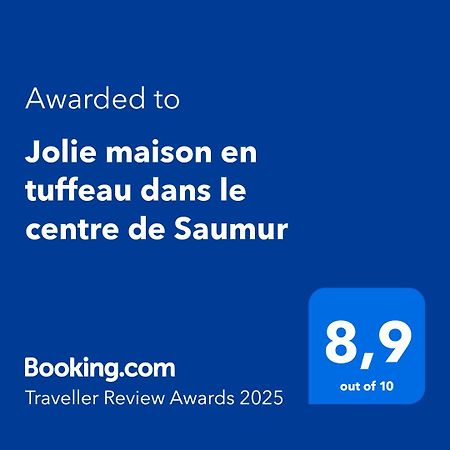 Jolie Maison Tuffeau Centre De Saumur Avec Local Velos סומור מראה חיצוני תמונה