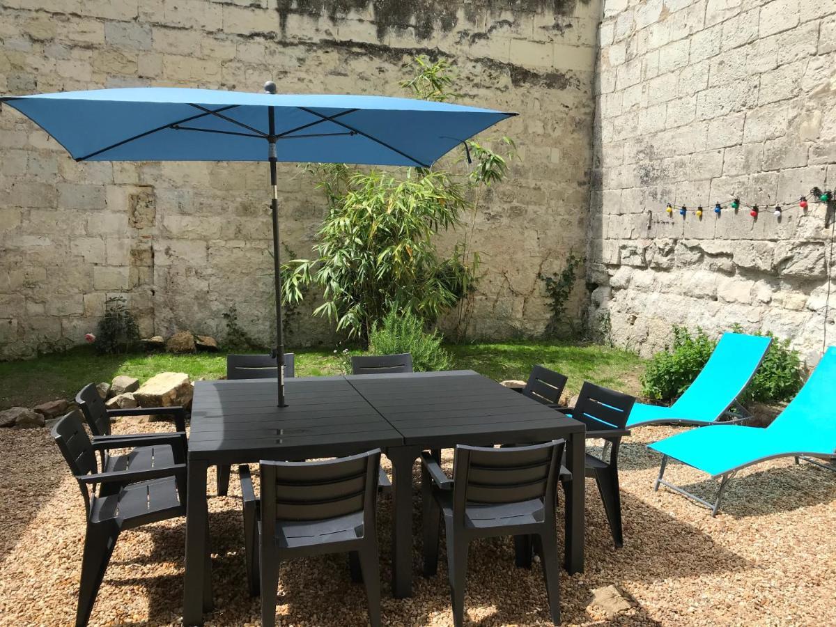 Jolie Maison Tuffeau Centre De Saumur Avec Local Velos סומור מראה חיצוני תמונה